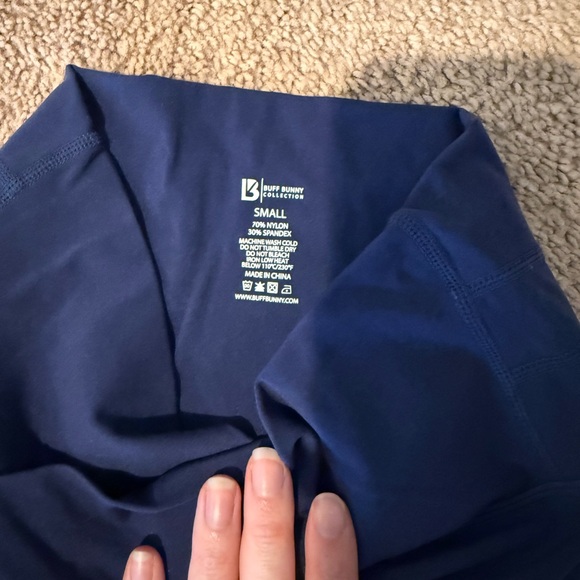 Buffbunny Siren Leggings- Nebula Blue size Small - Picture 2 of 4